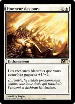 Magic MTG - Honor of the Pure - Magic 2011 - EXC - EN - FOIL - Image 1