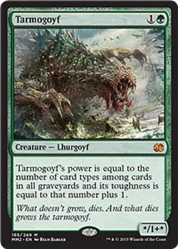 Magic MTG - Tarmogoyf - Modern Masters 2015 - MINT/NMINT - EN - FOIL - Image 1
