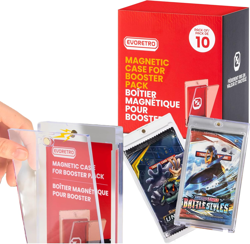 Acrylic Booster Pack Protector Case 10 Pack – Fits Pokemon, MTG, TCG, and Sealed - Image 1