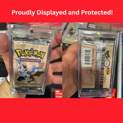 Acrylic Booster Pack Protector Case 10 Pack – Fits Pokemon, MTG, TCG, and Sealed - Image 2