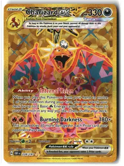 Charizard ex ⭐ 228/197 Holo Hyper Rare Obsidian Flames 2023 Pokemon NM - Image 1