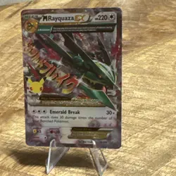 Pokemon TCG M Rayquaza EX Celebrations Classic Collection Holo Ultra Card 76/108 - Image 3
