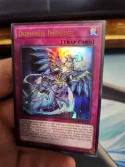 Yugioh Dominus Impulse MZMU-EN126 Ultra Rare 1st Edition NM - Image 1