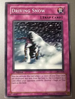 Yu-Gi-Oh! Driving Snow PSV-018 1st Edition Common Vintage - LP - Image 1