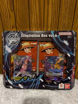 (1) One Piece Illustration Box Vol. 6 New Sealed - Image 1
