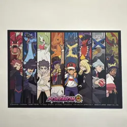 NM Mega Lucario & Ash Bromide Holo Card Japanese Pokemon Tournament Battle - Image 2