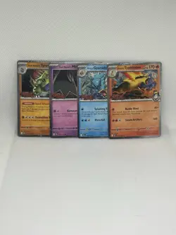 Destined Rivals Stamped Pre-Release Promo Set of 4 Cards - One Card Double Swirl - Image 1