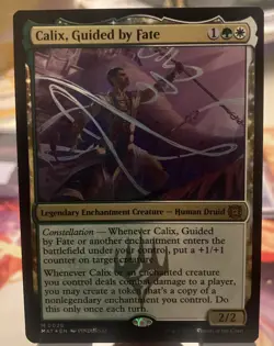 Calix, Guided by Fate March of the Machine: The Aftermath Foil Mythic NM+ - Image 1