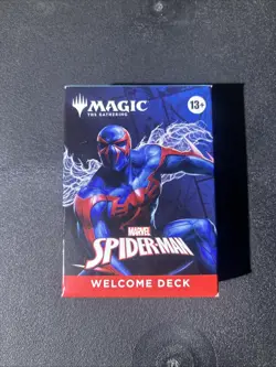 Magic: The Gathering Marvel Spider-Man Welcome Deck Blue Spider-Man 2099 New - Image 1