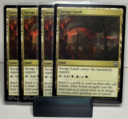 x4 Savage Lands Commander: Modern Horizons 3 MTG - Image 1