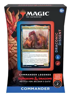 Commander Legends: Battle for Baldur's Gate Draconic Dissent Commander Deck MTG - Image 1