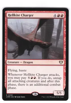 Commander Masters #232 Hellkite Charger - Image 1