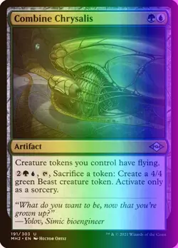 MTG Magic the Gathering Combine Chrysalis (191/767) Modern Horizons 2 LP FOIL - Image 1