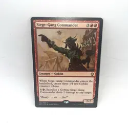x1 Siege-Gang Commander R MTG Magic The Gathering Dominaria - Image 1