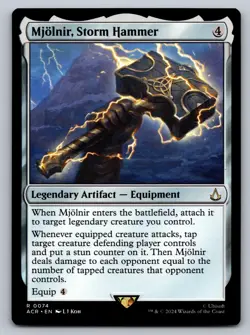 MTG Mjolnir, Storm Hammer Universes Beyond: Assassin's Creed Regular - Image 1