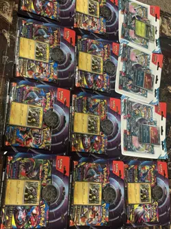 (LOT OF 9) Pokemon Phantasmal Flames 3-Pack Blister RAIKOU - Image 1