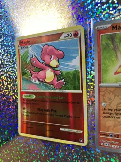 Pokemon TCG Reverse Holo Magby: Triumphant 41/102; Paradox Rift 019/182 - Image 5