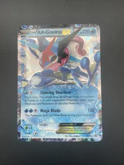 Ash-Greninja EX XY133 Black Star Promo Holo Pokemon 2016 - Image 1