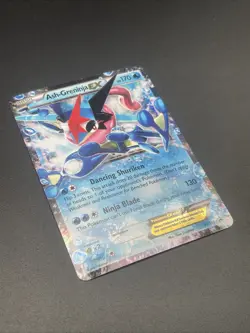 Ash-Greninja EX XY133 Black Star Promo Holo Pokemon 2016 - Image 2