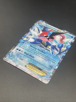 Ash-Greninja EX XY133 Black Star Promo Holo Pokemon 2016 - Image 3