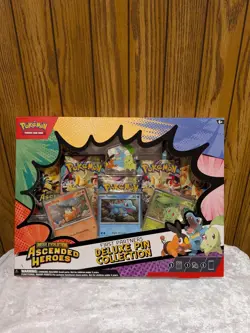 (1) Pokemon Ascended Heroes Partners Deluxe Pin Collection TCG New Sealed - Image 1