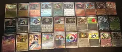 pokemon black bolt and white flare lot (pokeballs, masterball, trainers, holos,) - Image 1