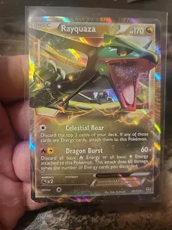 Rayquaza EX - 85/124 - Pokemon Dragons Exalted Black & White Ultra Rare - Image 2