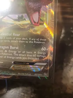 Rayquaza EX - 85/124 - Pokemon Dragons Exalted Black & White Ultra Rare - Image 4