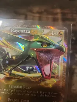 Rayquaza EX - 85/124 - Pokemon Dragons Exalted Black & White Ultra Rare - Image 5