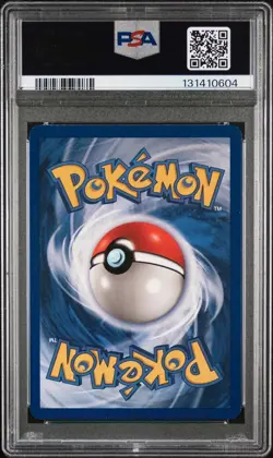 1999 POKEMON FOSSIL 1ST EDITION #19 DRAGONITE PSA 8 - Image 2
