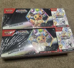 Pokemon Prismatic Evolutions Surprise Box/Booster Sam's Club Bundle (Lot Of 2) - Image 1