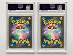 Pokemon PSA 10 Psyduck Golduck Master Ball Reverse Holo 054 055/165 Japanese GM - Image 2