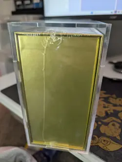 Pokemon 25th Anniversary Golden Box Japanese Sealed Pikachu Gold W/ Acrylic Case - Image 5