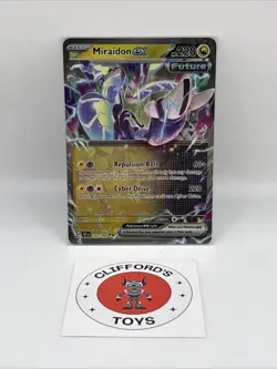 Pokemon Miraidon ex 122/162 Sv05: Temporal Forces Holo NM - Image 1
