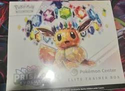 Prismatic Evolutions Pokemon Center Exclusive ETB - Sealed Elite Trainer Box - Image 2