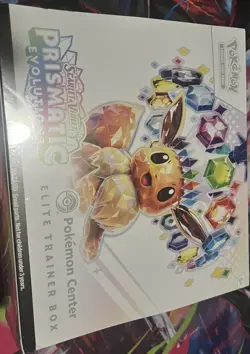 Prismatic Evolutions Pokemon Center Exclusive ETB - Sealed Elite Trainer Box - Image 4