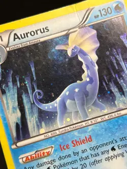 Pokemon Tcg Aurorus 26/111 Cosmos XY Furious Fists - Image 2