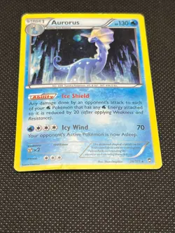 Pokemon Tcg Aurorus 26/111 Cosmos XY Furious Fists - Image 3
