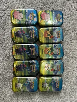10× Pokemon TCG: Ascended Heroes Mini Tins – Factory Sealed - Image 1