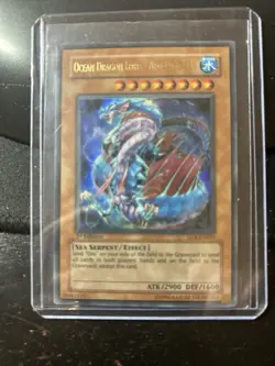 Yugioh Ocean Dragon Lord - Neo-Daedalus SD4-EN001 Ultra Rare 1st Ed C2 - Image 1