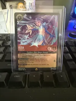 Disney Lorcana - Elsa, Ice Artisan - Winterspell - Legendary - COLD FOIL - NM - Image 1