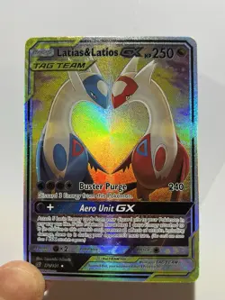 Custom Latias & Latios GX 170 Alternate Alt Art Tag Team Up DIY ACG Flash Card - Image 2