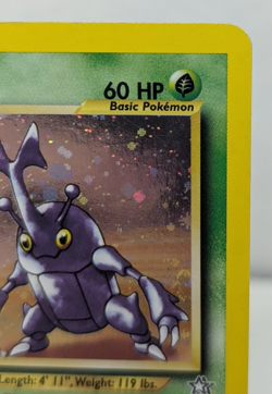 2000 Pokemon Heracross Neo Genesis Holo Rare Card 6/111 LP - Image 3