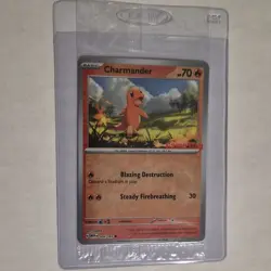 Pokemon 2023 Charmander 004/165 GameStop Promo Reverse Holo - Image 4