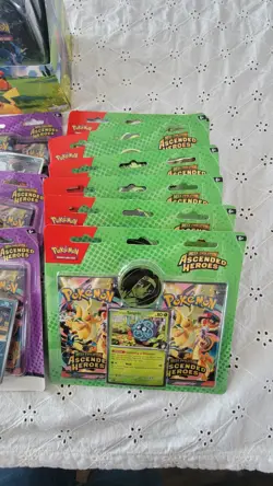 Pokemon Ascended Heroes LOT Of 20 2pk Blister Tech Sticker Collection Mini Tins - Image 4