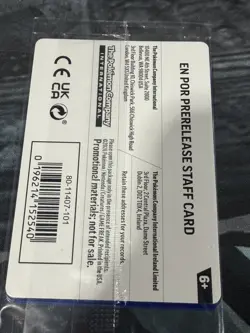 Pokemon Perfect Order STAFF PreRelease Promos - SEALED SET OF 4 NM - IN HAND - Image 2