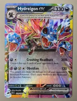 Hydreigon ex 119 /191 - NM/M - SV08 Surging Sparks - Pokemon TCG - Image 1