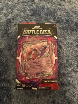 Pokemon TCG Tinkaton EX Deck Box 60 Card Set. (Sealed) - Image 1