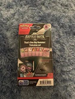 Pokemon TCG Tinkaton EX Deck Box 60 Card Set. (Sealed) - Image 2