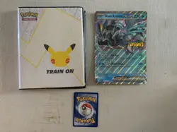 BLACK KYUREM STAMPED PROMO + POKEMON CELEBRATIONS 25TH OVERSIZE / JUMBO BINDER - Image 1